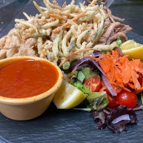 Frittura Calamari e Gamberi